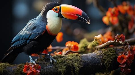 Premium AI Image | Toco toucan tropical bird in the reserve of exotic ...