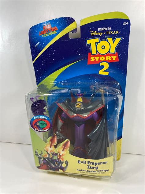 Toy Story 2 Buzz Lightyear Star Command Cosmic Clash Evil Emperor Zurg ...