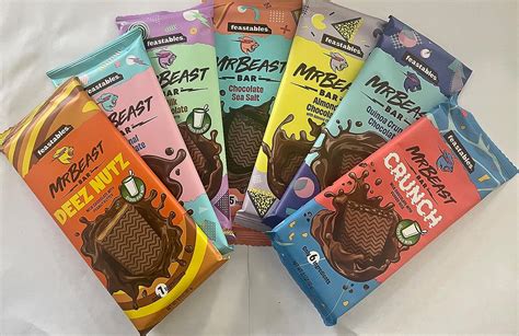 Feastables Mr Beast Chocolate Bars Sampler Pack – | Ubuy Nepal