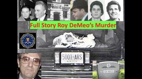 Roy DeMeo's Murder - Complete Story Uncensored FBI Files Documentary ...