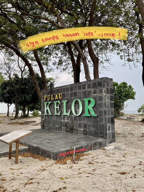 Wisata Pulau Kelor Ada Pasir Putih - PegiKemana