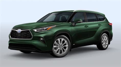 2023 Toyota Highlander Color Options: View the Beautiful Hues