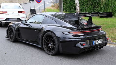 New 992 Porsche 911 GT3 RS spied for the first time | evo