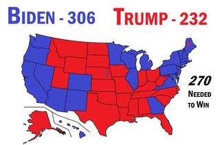 Political Map Usa Red Blue States - United States Map