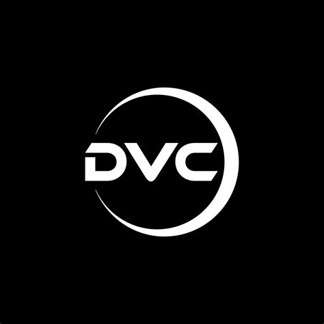 DVC letter logo design in illustration. Vector logo, calligraphy ...