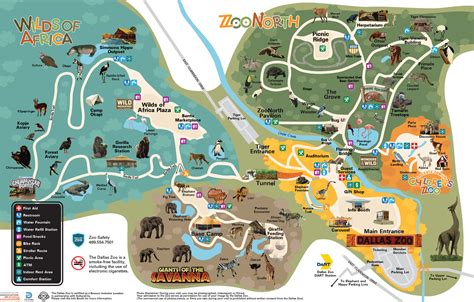 Dallas Zoo Map | Dallas Zoo