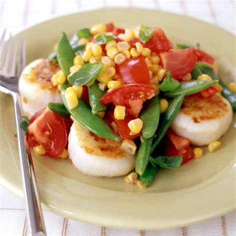 Scallop, corn, and tomato salad | Recipes | WW USA