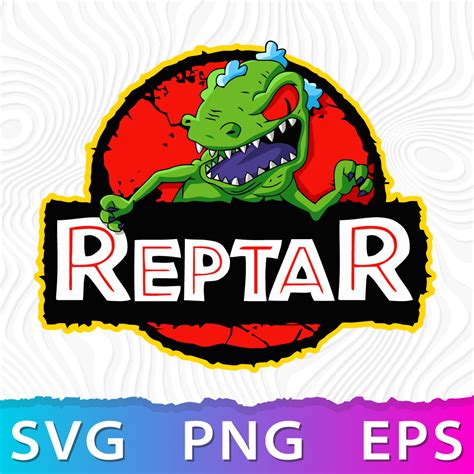 Reptar Rugrats SVG, Reptar PNG, Reptar Vector - Inspire Uplift