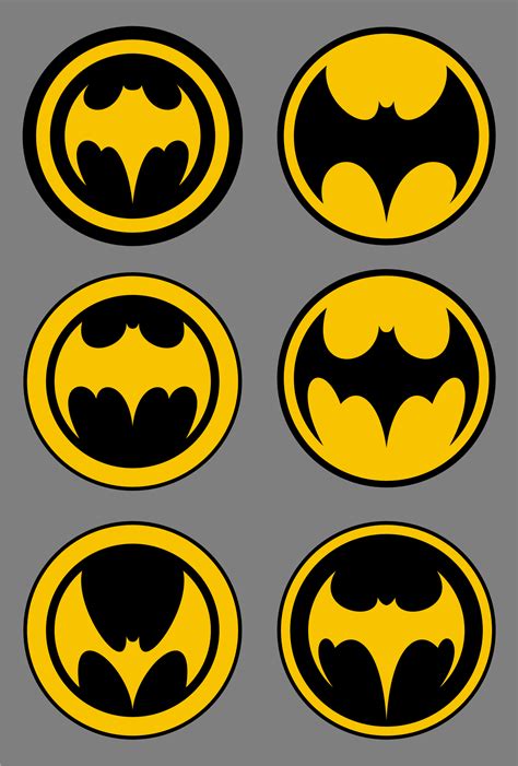 Printable Batman Symbol Images