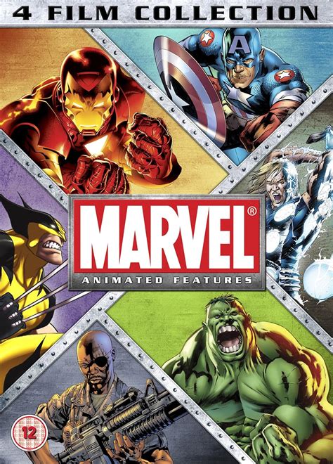 Amazon.com: Marvel Animation - 4 Film Collection [DVD] : Movies & TV