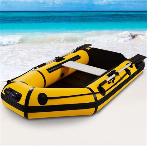 2 Person 7.5 ft Inflatable Fishing Tender Rafting Dinghy Boat – By ...