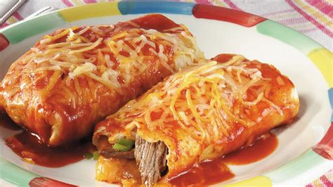 Baked Steak Burritos Recipe - Pillsbury.com