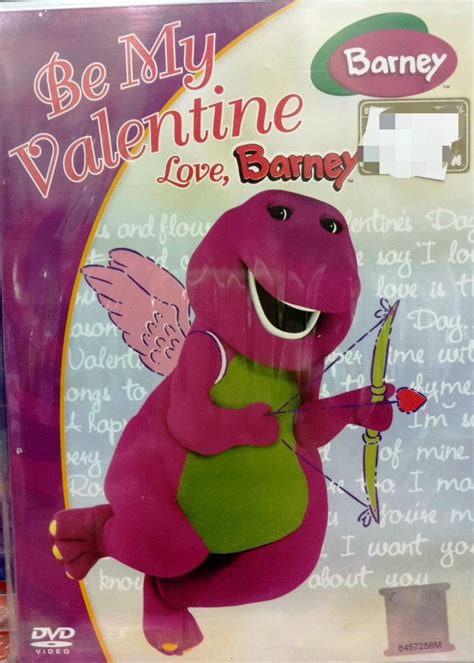 Barney Be My Valentine Love Barney Doll