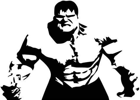 Black and White Hulk by G80Designs on DeviantArt