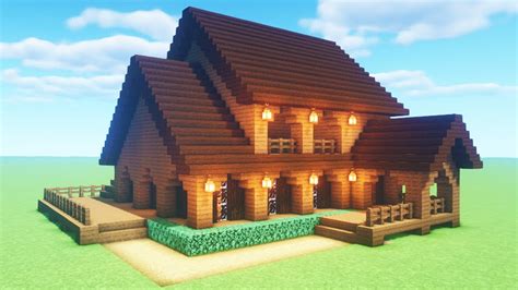 Minecraft Tutorial: How To Make A Spruce Wood House "2020 Tutorial ...