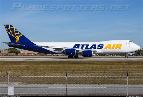 N861GT Atlas Air Boeing 747-8F Photo by Wolfgang Kaiser | ID 1416140 ...