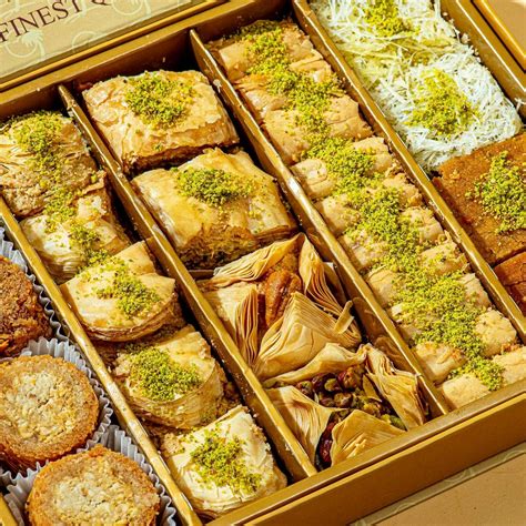 Signature Baklava Box - 25 Pieces by Shatila Bakery - Goldbelly