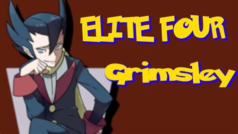 Pokemon Black - Elite Four Battle 2 - Grimsley Battle! - YouTube