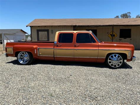 1978 C10 C30 Dually Crew Cab Custom Lowered Camper Special for sale ...