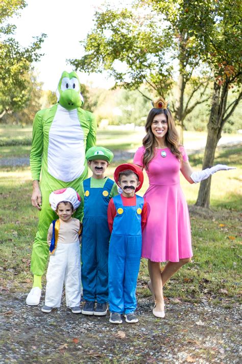 Super Mario Characters Costumes