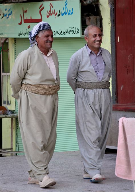 Traditional Men's Fashion in Northern Iraq