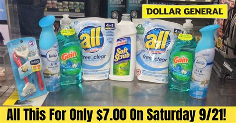 Dollar General $5 off $25 Scenarios for Saturday 9/21! - Julie's Freebies