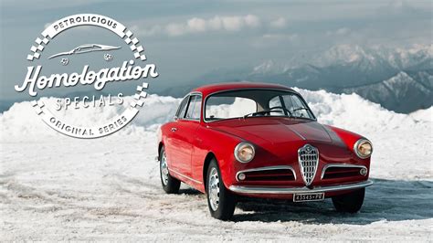 Homologation Specials: 1957 Alfa Romeo Giulietta Sprint Veloce ...