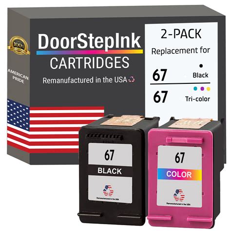 HP 67 Black & Color Ink Cartridge-Combo Pack | DoorStepInk