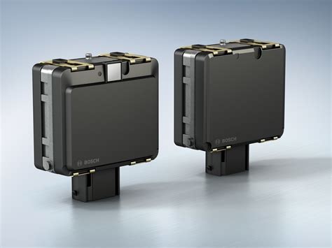 Rear-mounted version of the mid-range radar sensor (MRR rear) - Bosch ...