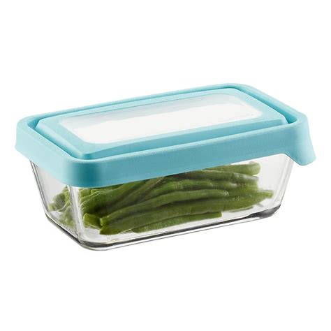 Anchor Hocking Glass TrueSeal Rectangle Food Storage Containers with ...