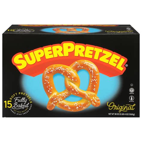 Superpretzel Soft Pretzel Nutrition Facts | Besto Blog