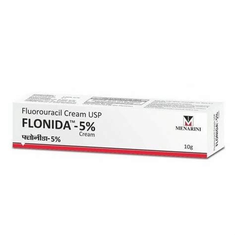 Fluorouracil (1% w/w) Flonida 1% Cream, Prescription, Treatment ...