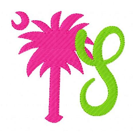 Palmetto Moon South Carolina Monogram Set - Joyful Stitches