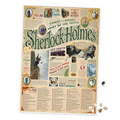 Sherlock Holmes 1000pc Puzzle - GeekAlerts