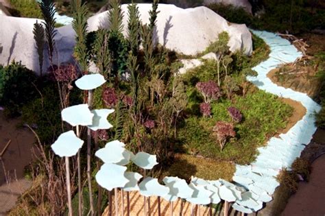 Modern art installation inspired by nature landscape – Ofdesign