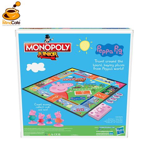 Monopoly Junior Peppa Pig - The Mind Cafe