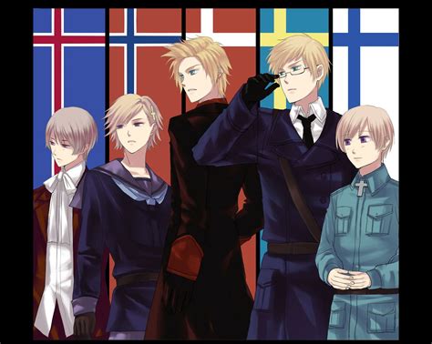 Nordic 5 | Nordics hetalia, Hetalia characters, Hetalia