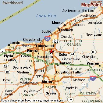 Bedford, Ohio Area Map & More