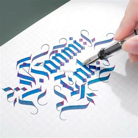 Parallel-Calligraphy-Fountain-Pen-Transparent-Art-Ink-pen-Gothic-Arabic ...