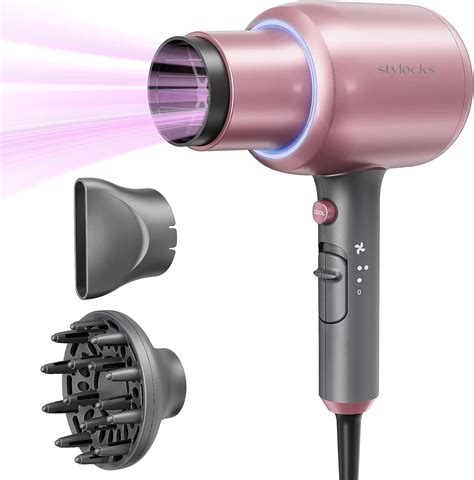 stylocks Phon per Capelli Professionale, Asciugacapelli 2200W Ioni, con ...