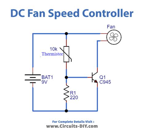 How to control the speed of a DC Fan - Electronics Projects