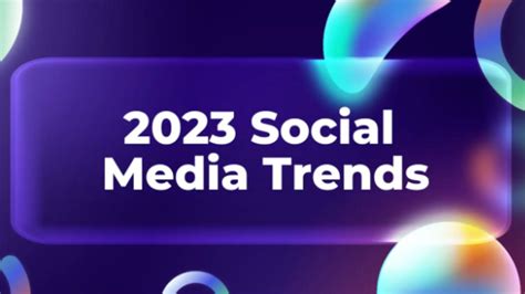 Five social media trends to market the business