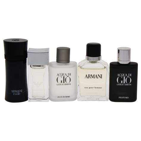 Giorgio Armani - ($70 Value) Giorgio Armani Mini Cologne Gift Set for ...