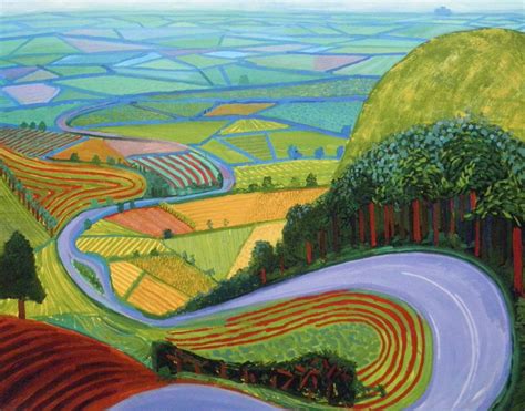 Garrowby Hill by David Hockney - Print and Framing