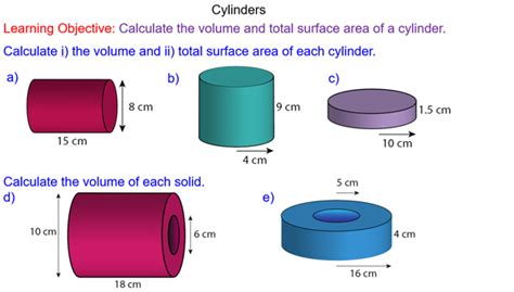 Surface Area Of Prisms And Cylinders Worksheet / Surface Area Of Prisms ...