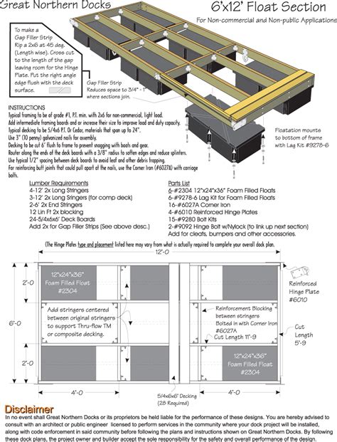 Typical section | Boat dock, Floating dock plans, Floating dock