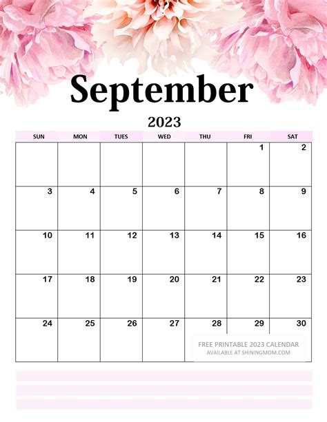 September 2023 Calendar Theme - Get Calendar 2023 Update