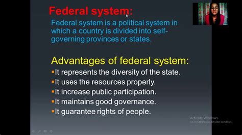 Federalism .... Advantages and Disadvantages for Class 7 and 8; By Renu ...