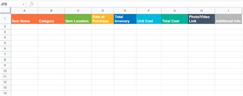 Google Sheets Inventory Template | Coupler.io Blog