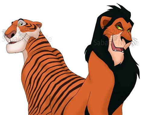 TLK+JB: Scar and Shere Khan by AleLizardi on DeviantArt